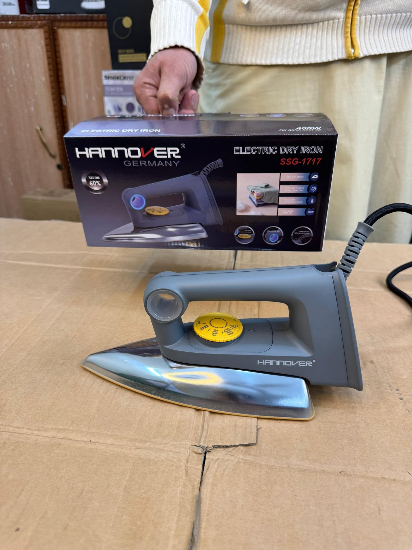Germany Lot Hannover Electric Dry Iron – 400W