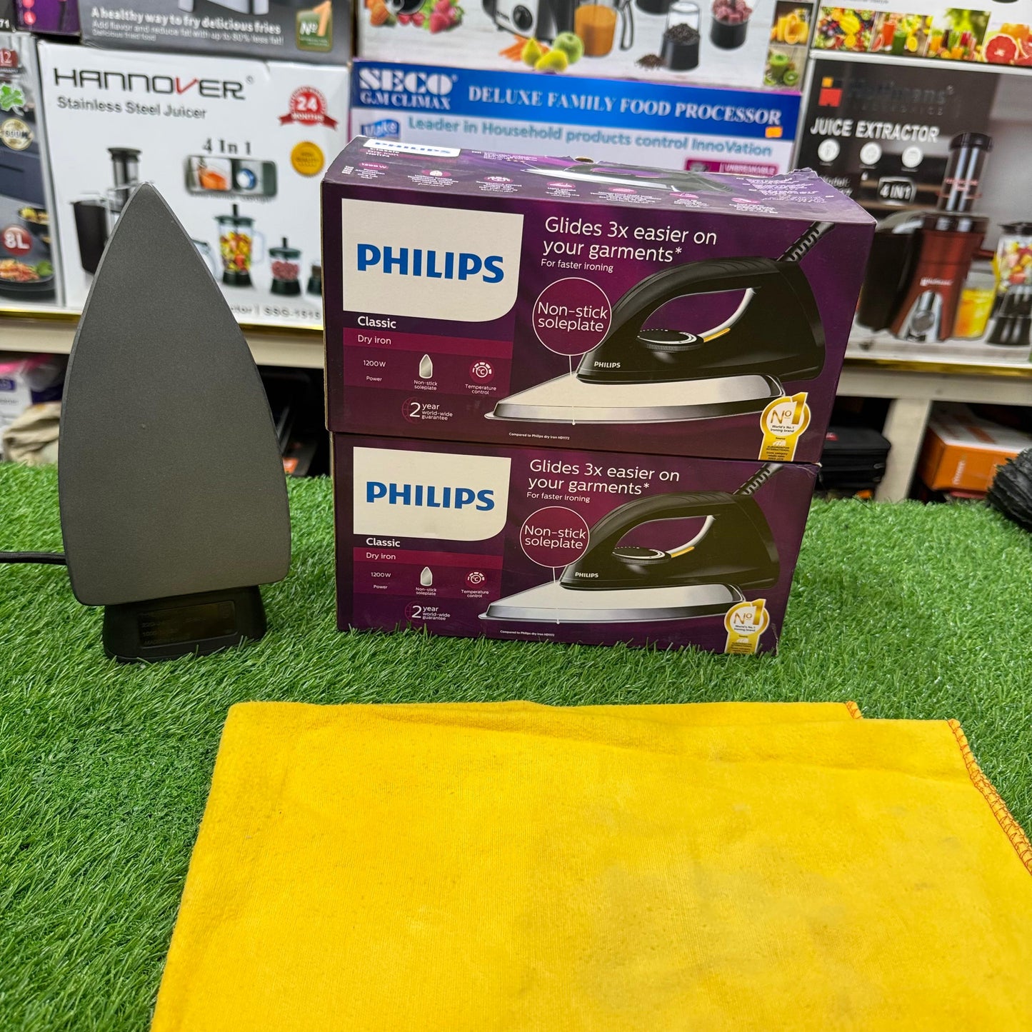 Philips Classic β Non-Stick Soleplate | 1200W