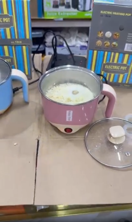 ⚡ The Ultimate Portable Electric Heating Pot: Cook Anywhere, Anytime!