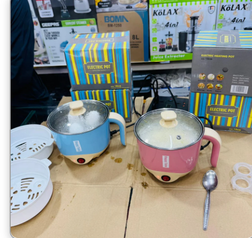 ⚡ The Ultimate Portable Electric Heating Pot: Cook Anywhere, Anytime!