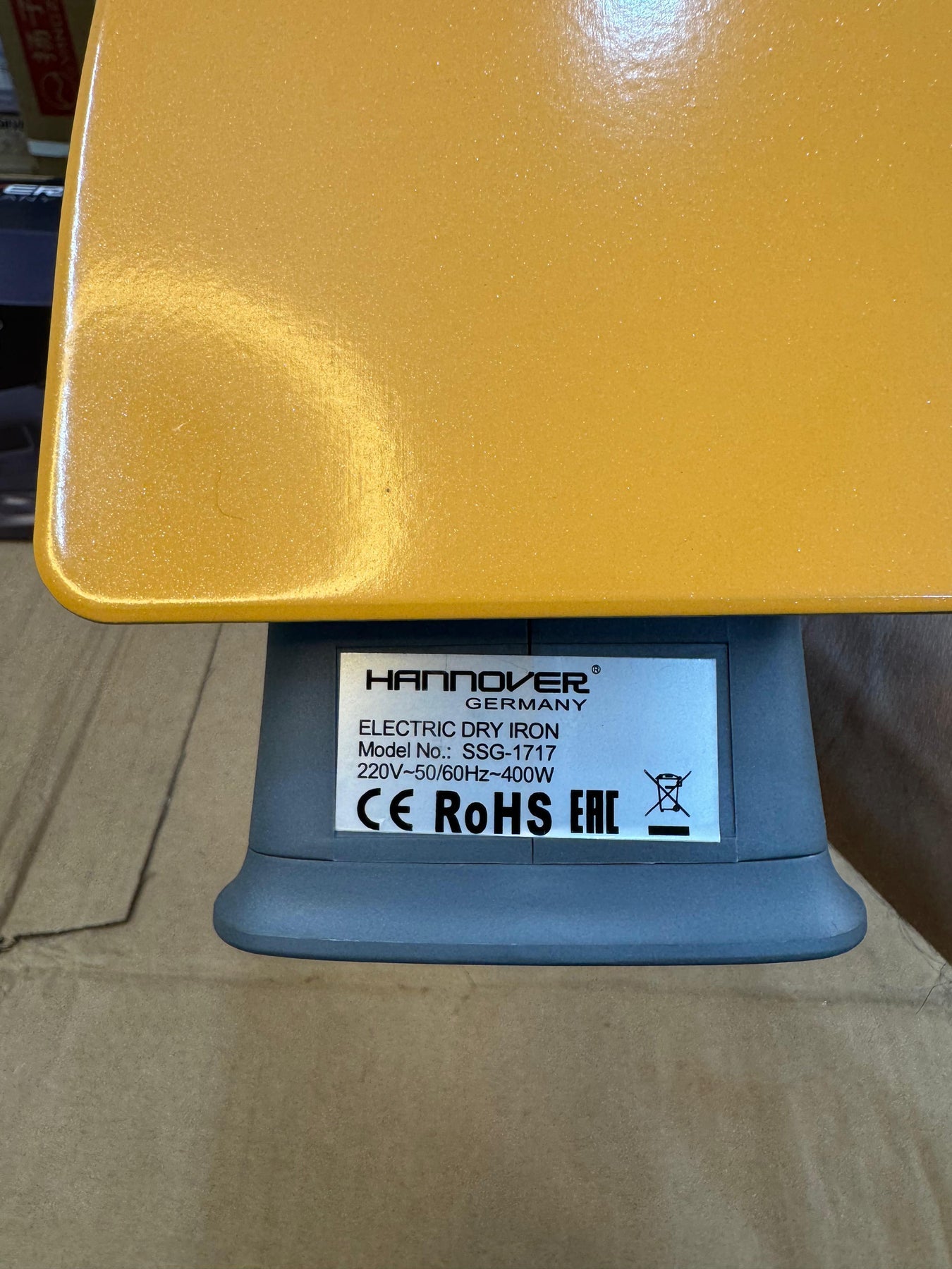 Germany Lot Hannover Electric Dry Iron – 400W