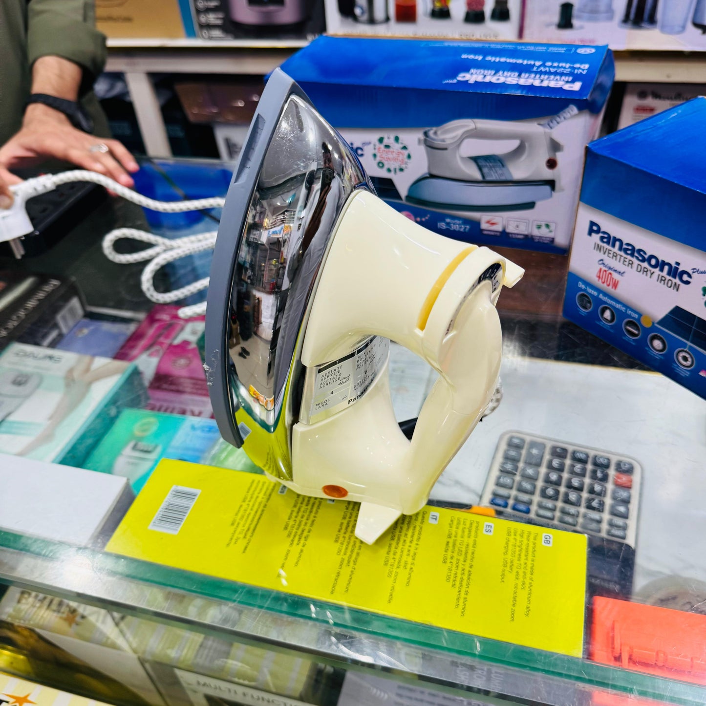 Original Panasonic 400W Inverter Dry Iron – Malaysian Lot