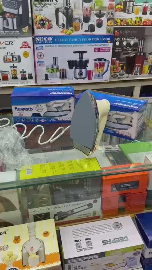 Original Panasonic 400W Inverter Dry Iron – Malaysian Lot